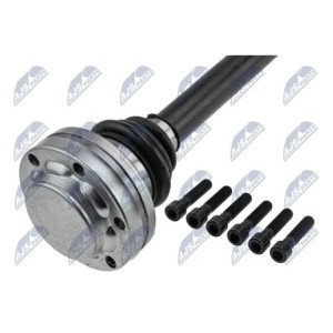 Demi-arbre de transmission ARRIERE VW TOUAREG 2.5TDI 02 - NPW-VW-189, 7L6501201B, 7L6501201D