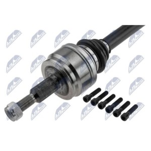Demi-arbre de transmission ARRIERE VW TOUAREG 2.5TDI 02 - NPW-VW-189, 7L6501201B, 7L6501201D