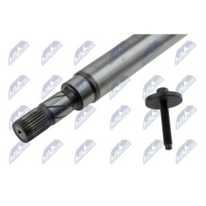 Demi-arbre de transmission FORD ENG.2.2TDCI MONDEO IV 08 - 1726342, T68482, DA118312