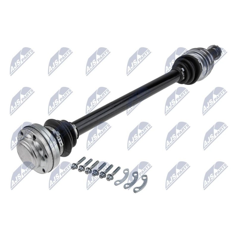 Demi-arbre de transmission ARRIERE BMW 5 E60 520I 02-10 - NPW-BM-174, 33217527321, 33217529216