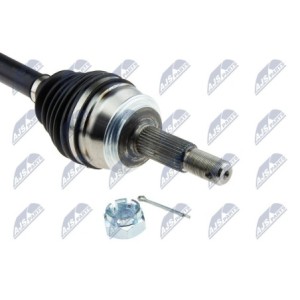 Demi-arbre de transmission NISSAN QASHQAI 1.2DIG-T -02 2015 - 391014EA0B, 391014EA0B, 36258