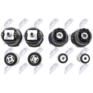 Kit de silentblocs de poutre arrière MERCEDES CLASSE C 204 07 - 2043500275, A 204 350 02 75, 34646 01
