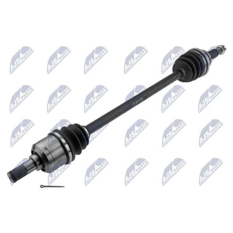 Demi-arbre de transmission ARRIERE HYUNDAI SANTA FE II 06-12 - NPW-HY-601, 49600-2B010