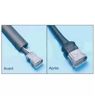 Thermorettable sheath in length 1.22 m - Removers 2: 1 D4.8L1.20m