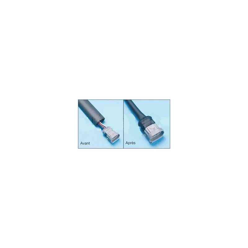Thermorettable sheath in length 1.22 m - Removers 2: 1 D4.8L1.20m Thermorettable sheath in length 1.22 m - Removers 2: 1 D4.8L1.20m