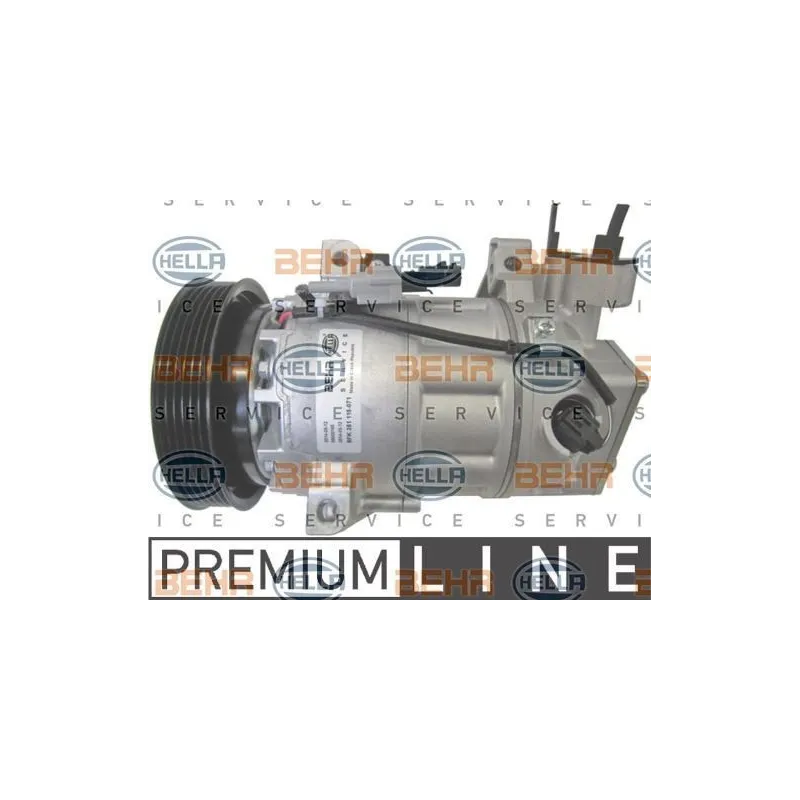 Compressor de ar condicionado 926002352R Hella, 8FK 351 115-071 Compressor de ar condicionado 926002352R Hella, 8FK 351 115-071