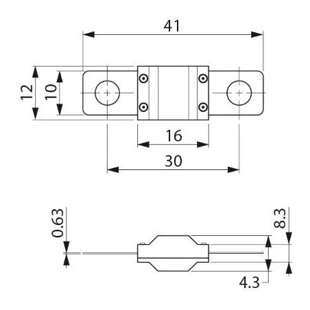 Fusible midi