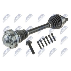Demi-arbre De Transmission VW GOLF VII 1.4TSI 14 - AU445L, 5Q0407271G, 5Q0407761DX
