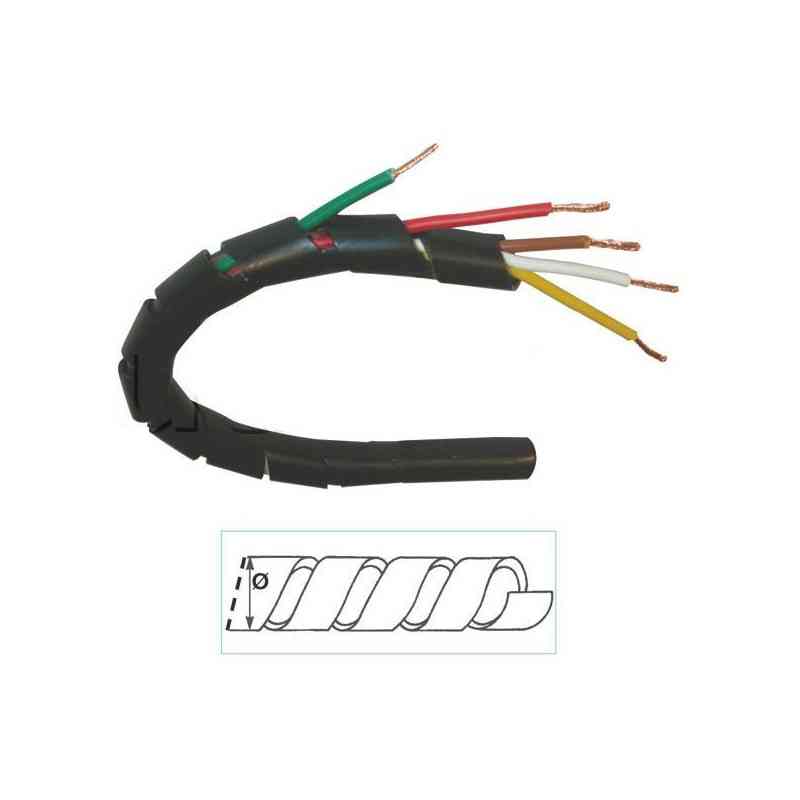 Guaina per merci e protezione di cavi e fasci elettrici diam. 6 mm Guaina per merci e protezione di cavi e fasci elettrici diam. 6 mm