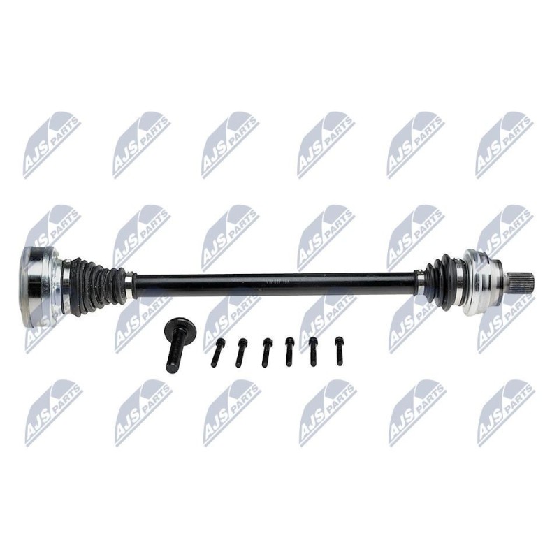 Demi-arbre De Transmission VW 4MOTION TIGUAN 07-18 - 1K0501204A, 1K0501204AX, 1K0501204D