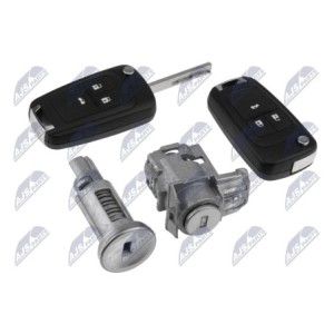 Ensemble De Cylindres Avec Clés INSERT DE SERRURE DE PORTE - 13500201, 13500226, 13500226