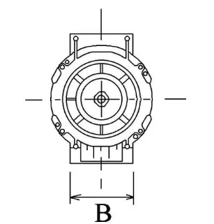 Lichtmaschine 14 Volt 78 A, Delco 10463292, Chrysler 5206971