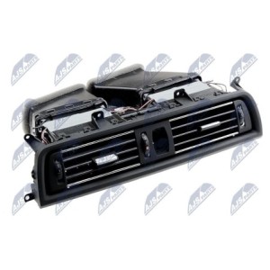 Grille De Ventilation BMW 5 F10 F10N F11 F11N 2010- CENTRAL-COMPLET CHROME - 64229209136