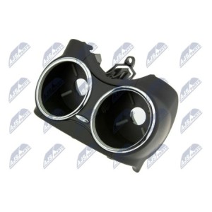 Porte-boissons CONSOLE CENTRALE MERCEDES CLS C219 2004- NOIR - 93SKV020, A2196800414, A2196800414