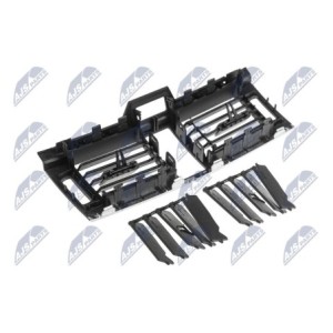 Grille de ventilation MERCEDES CLASSE C W204 FL 2011-CENTRAL-NOIR - 2048306154, A2048306154