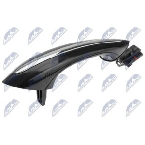 Poignée de porte extérieure BMW 5 F10-F11 2009 - 72038, 51 21 7 231 933, 51 21 7 316 383