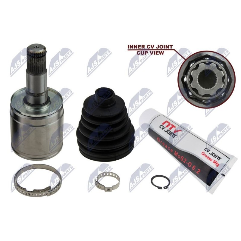 Joint Homocinétique Intérieur GAUCHE MITSUBISHI PAJERO V87-97 06 - 0411-V97LH, 51611-H1010, 3815A195
