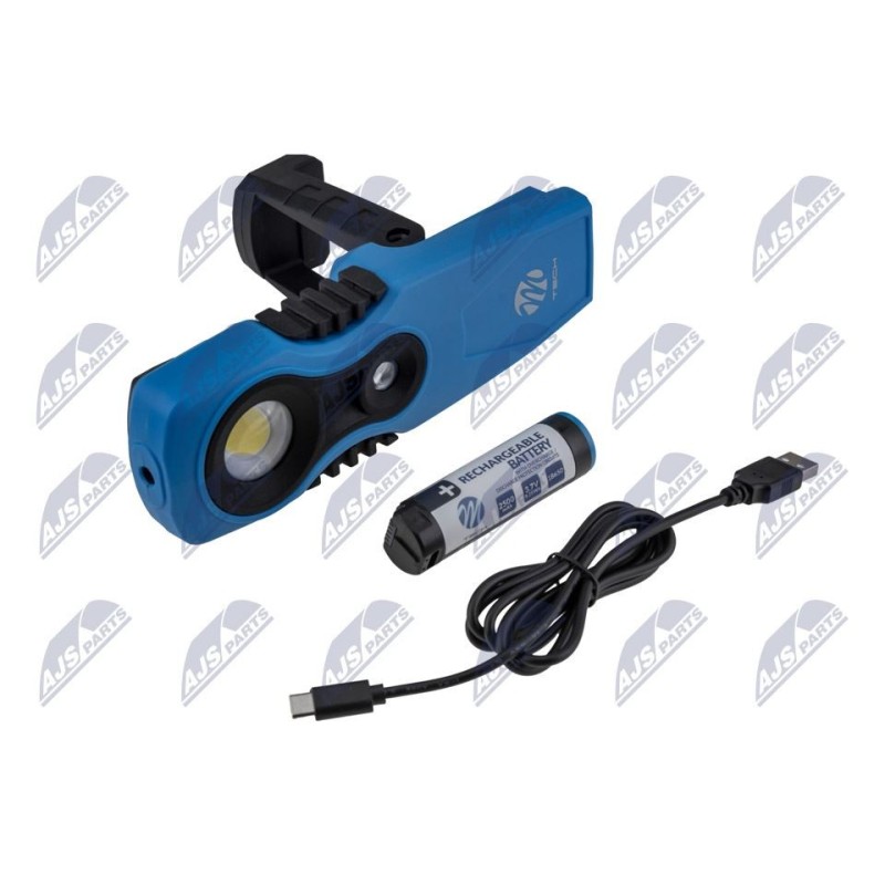 Lampe de travail 10 W Cob + 2 W Cob UV LIGHT 1 x 1 W UV LED 395 nm - COULEUR DE LUMIÈRE max 6 500 K