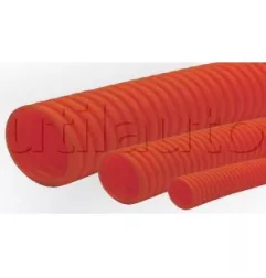 Orange closed ringed sheath for wiring electric and orange hybrid vehicles D 7.5