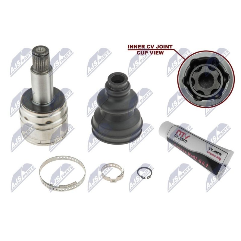 Joint Homocinétique Intérieur DROITE SUZUKI GRAND VITARA JA627-XL7 01-06 - 0711-XL7RH, 44101-67D01, 44114-67D01