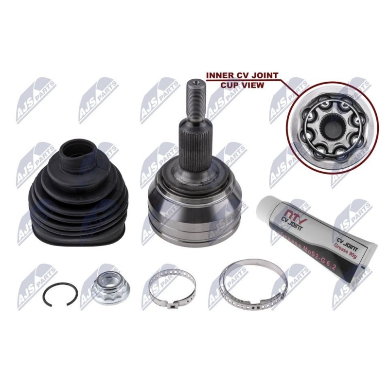 Joint Homocinétique Extérieur VW CRAFTER 17 - 802542, 306710, 12-212005