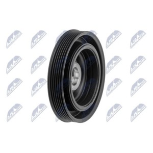 Amortisseur Poulie FORD-CITROEN-PEUGEOT-VOLVO-LANCIA ENG 2.0D 100KW-136KM FOCUS II 04 - 658033, DP0426, 0515 Q8