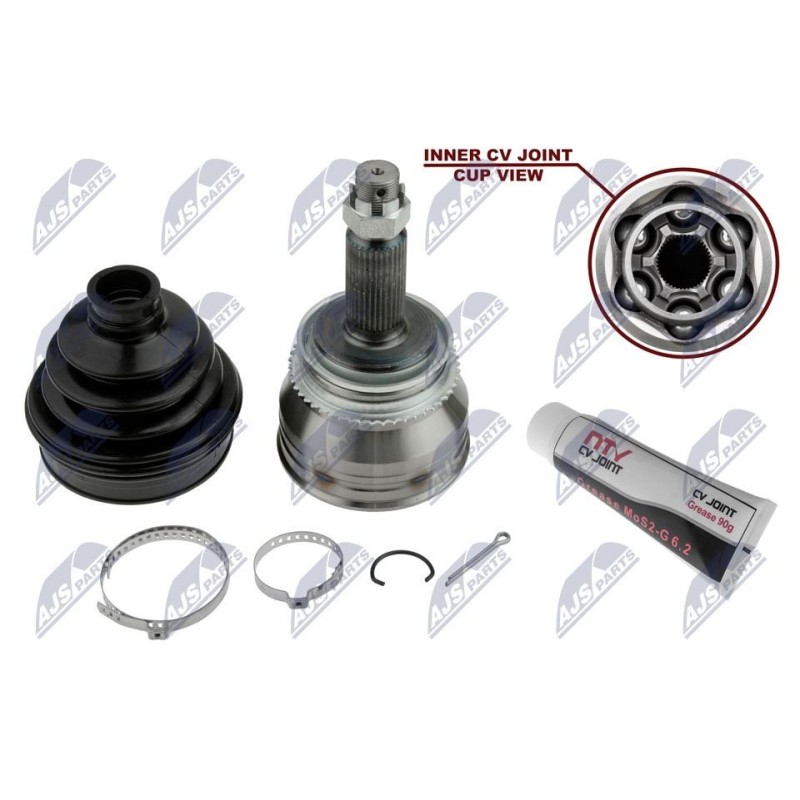 Joint Homocinétique Extérieur ARRIÈRE MITSUBISHI PAJERO 06 - 0410-V97WRA50, 3715A098, 3715A099