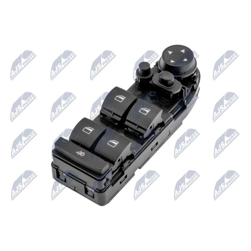 Interrupteur Leve Vitre BMW 5 E60-E61 2007-AVEC RÉTROVISEURS RABATTABLES-4 BROCHES - 61319122111, 9122111, CWR75013AS