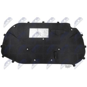 Insonorisation du capot moteur VW SCIROCCO 2009 - 1K8863831C, 1K8863831E