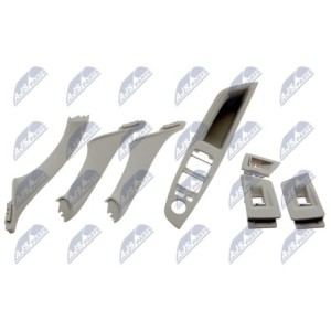 Jeu de poignées de porte avant BMW 5 F10-F11 2009-OYSTER - 7 pièces - 51417225879