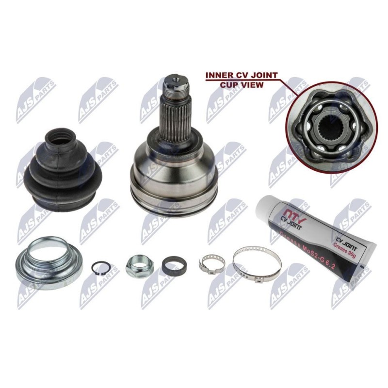 Joint Homocinétique Extérieur ARRIÈRE BMW X-5 E53 00 AX - 33207500915, 1910-X5RR