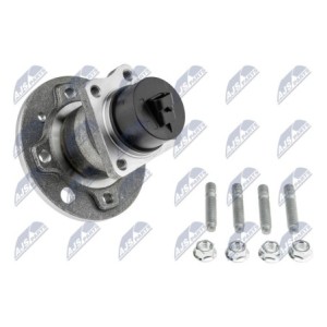 Moyeu De Roue Arriere OPEL ASTRA G 98 - 4 GOUJONS +ABS - 200062, 201473, K.142