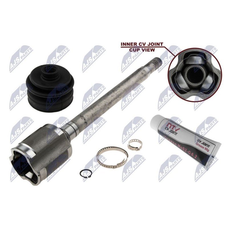 Joint Homocinétique Intérieur NISSAN QASHQAI 2.0I 16V 4WD 06 - 0211-J1020GRH, 39771-JD24C
