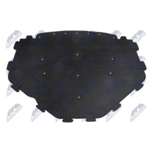 Insonorisation du capot moteur BMW X5 E70 2006 - 5148 7 158 420, 8812910, 687460