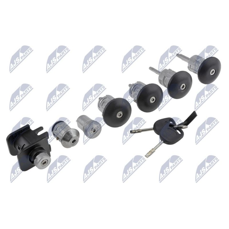 Ensemble d'inserts de serrure FORD TRANSIT 2000-2006-INSERT ALLUMAGE - 65SKV814, 1C1AV22050BA, 4359018