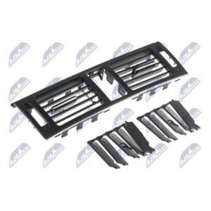 Grille de ventilation MERCEDES CLASSE C W204 FL 2011-CENTRAL-NOIR - 2048306154, A2048306154