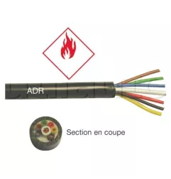 Câble ADR pour système ABS/EBS et connecteurs 15 broches