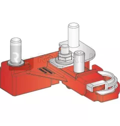 Boîtier de protection électrique pour 1 fusible MEGA