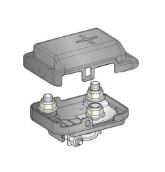 Boîtier de protection électrique pour 1 fusible MEGA