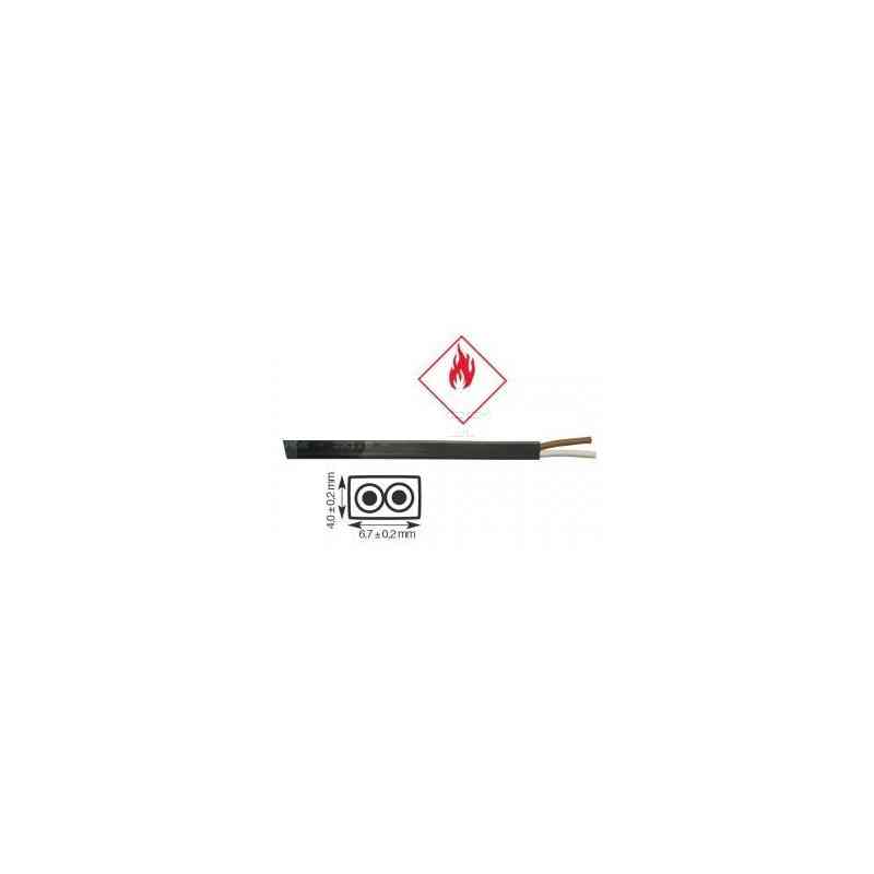 Cabo plano ADR / seção retangular 2x1mm2 Cabo plano ADR / seção retangular 2x1mm2