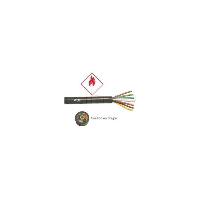 Câble ADR spécial transport matières dangereuses 3x1.5mm2 NOIR Câble ADR spécial transport matières dangereuses 3x1.5mm2 NOIR