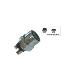 Metal armored shield button for starter etc ...