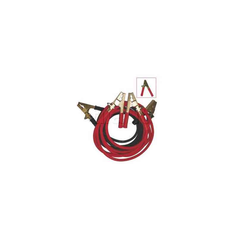 Cavi di avvio Veicoli di merci pesanti con pinze in ottone Modello professionale 5M 50mm2 1000A Cavi di avvio Veicoli di merci pesanti con pinze in ottone Modello professionale 5M 50mm2 1000A