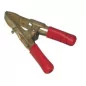 Pince de masse laiton 500A ROUGE+