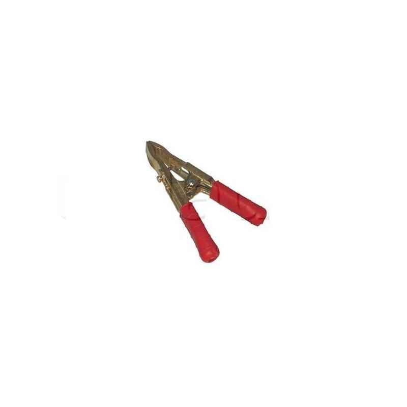 Pinze di massa in ottone 400A rosse+ Pinze di massa in ottone 400A rosse+
