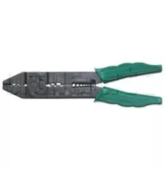 Pinza per crimpa per pillola nuda per sezione cavo da 0,50 a 6 mm² - Modello professionale