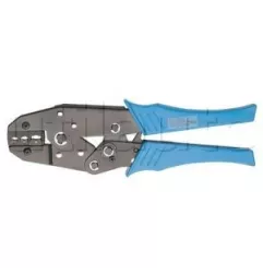 Alicates de crimpagem para vagens pré -isoladas na seção 1.5 - 2.5 e 6 mm2 - modelo profissional com verro