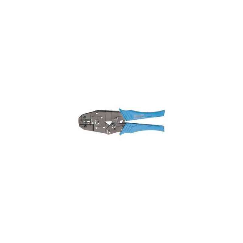Alicates de crimpagem para vagens pré -isoladas na seção 1.5 - 2.5 e 6 mm2 - modelo profissional com verro