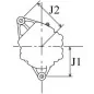 Lichtmaschine 28 Volt 40 A, Nissan 23099-C6802, Komatsu 600-821-5580