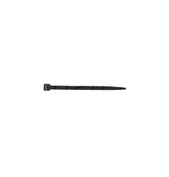 Colar de fiação de plástico preto padrão 295x7.6